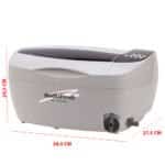 Cuba de Ultrasonidos. 3 Litros. Con desagüe por tubo.