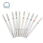 KMIZ Kit de Manicura 2, 10 Fresas de Diamante