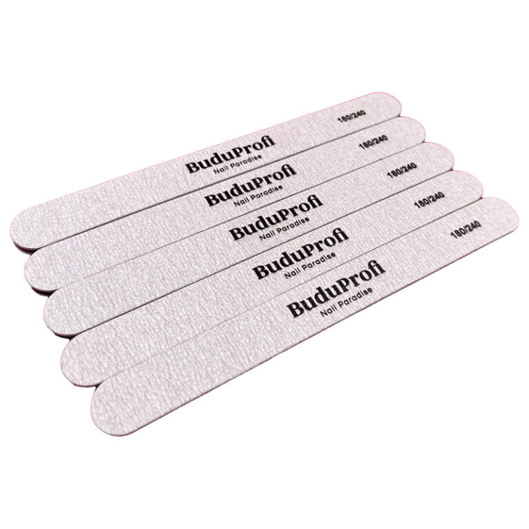 Juego De 5 Limas De Uñas De Acero Inoxidable - Para Podología, Manicura, Pedicura, Duraderas Y Ergonómicas