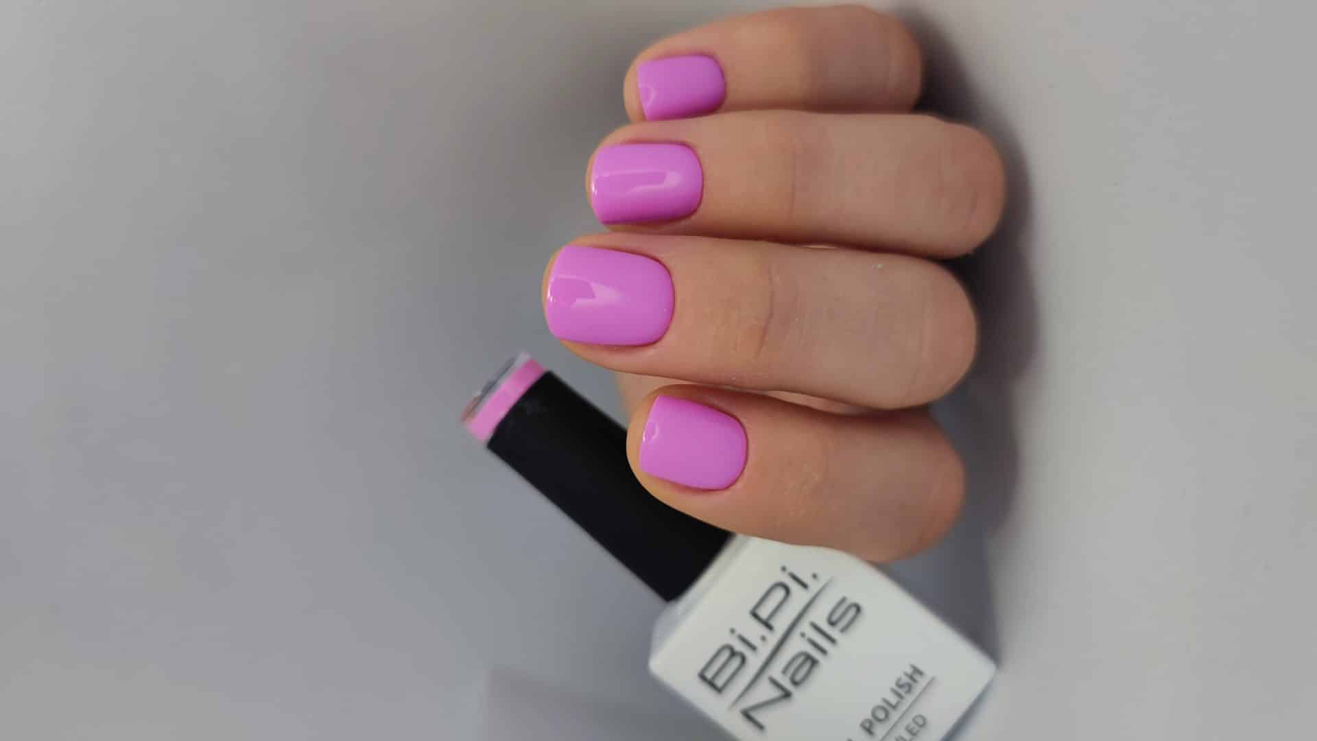 Bi.Pi. Nails, Esmalte Semipermanente 10 ml, Neon Pink - Imagen 4