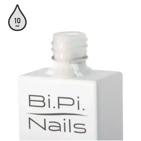 Bi.Pi. Nails, Esmalte Semipermanente 10 ml, 002, Blanco Irisado