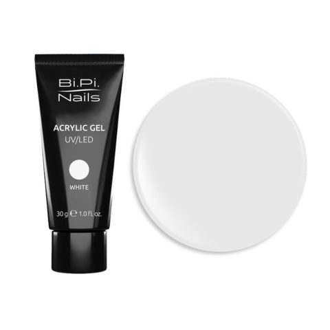 Bi.Pi. Nails, Acrygel, 30 gr, AG001, White