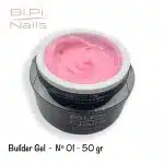 Bi.Pi. Nails, Builder Gel, 50 gramos, Light Pink