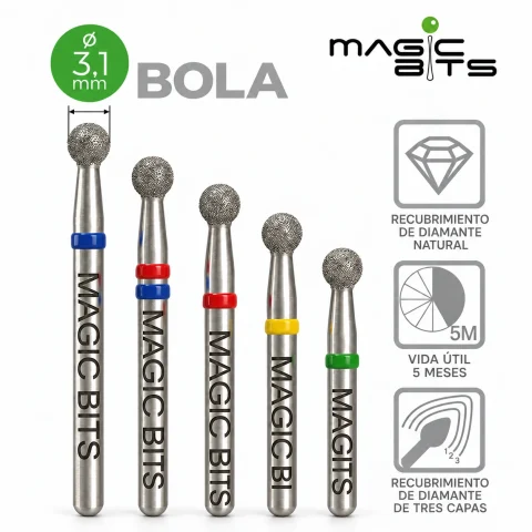 Biotech Fresa Diamante Bola 3.1 mm