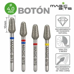 Biotech Fresa Diamante Botón 4.0 mm