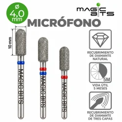 Biotech Fresa Diamante Micrófono 4.0 mm