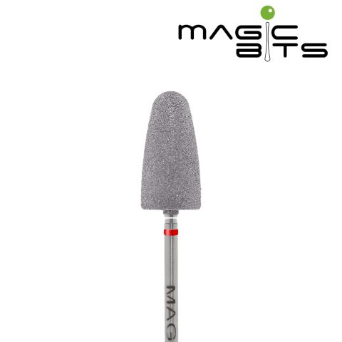 Biotech Fresa de Diamante-Granate Pedicura 3ª Etapa, Cono 10 mm