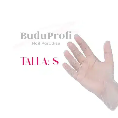 Guantes de Vinilo sin Polvo, 100 unidades, Talla S