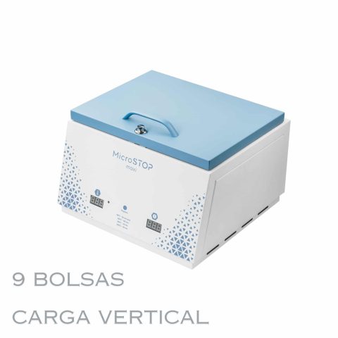 MicroSTOP Maxi Esterilizador de Calor Seco, 9 Bolsas