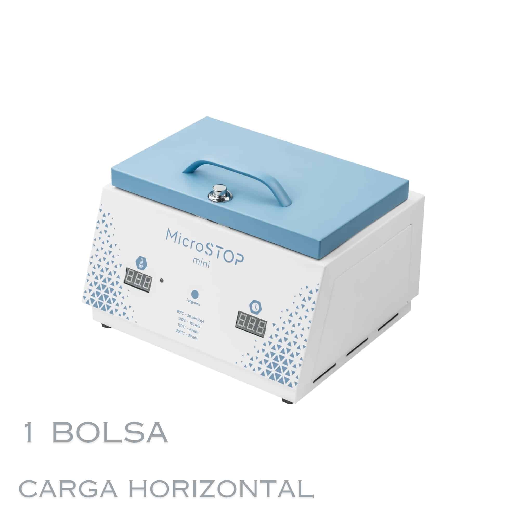 MicroSTOP Mini, Esterilizador de Calor Seco, 1 Bolsa