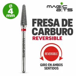 Fresa Carburo MagicBits Cono Reversible 4.0 mm
