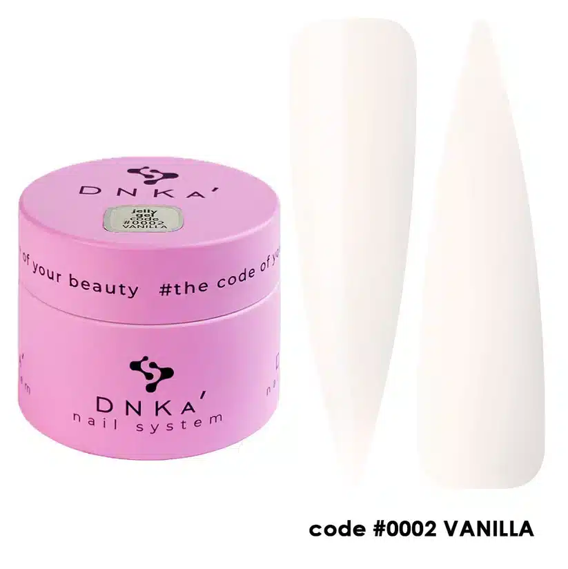 Jelly gel DNKa ,15 ml #0002/Vanilla