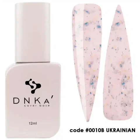 Rubber Base French "DNKa" (cover) , 12ml , #0010B/Ukrainian
