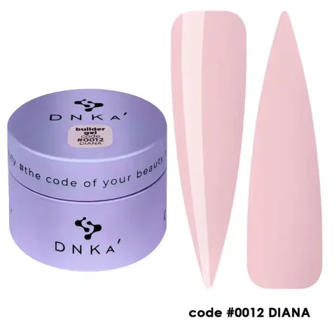 Builder Gel "DNKa" , 30ml #0012 Diana