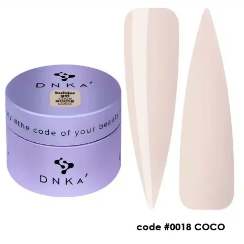 Builder Gel "DNKa" , #0018 Coco