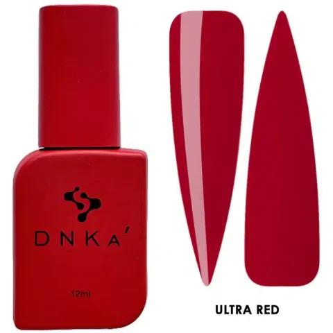 Color Gel Polish "DNKa" , 12ml , Ultra RED