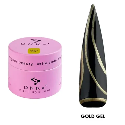 DNKA GEL. Dorado & Plateado. 5 ml.