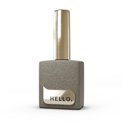 HeyLove, Top «Gold flakes matte», 15ml