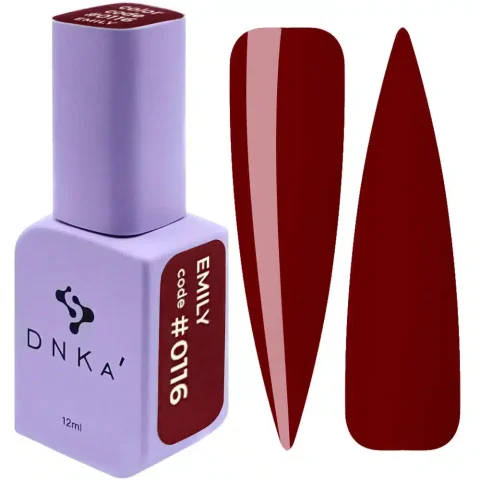 Color Gel Polish "DNKa" , 12ml , #0116 Emily
