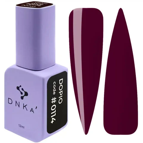 Color Gel Polish "DNKa" , 12ml , #0114 Doppio