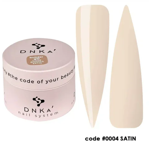 Builder Gel "DNKa" , 30ml #0004 Satin