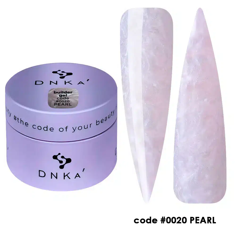 Builder Gel "DNKa" , 30ml #0020 Perla