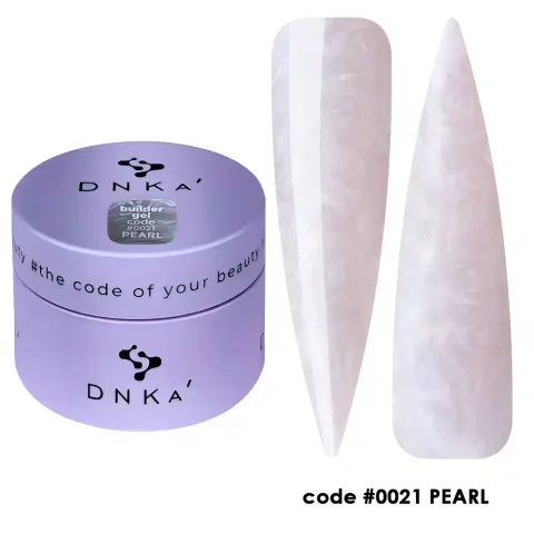 Builder Gel "DNKa" , 30ml #0021 Perla