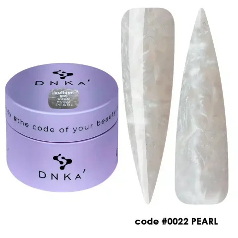 Builder Gel "DNKa" , 30ml #0022 Perla