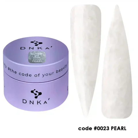 Builder Gel "DNKa" , 30ml #0023 Perla