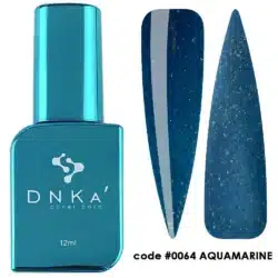 Rubber Base French "DNKa" (cover) , 12ml , #0064/Aquamarine