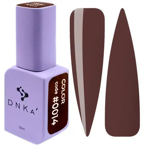 Color Gel Polish "DNKa" , 12ml , #0014
