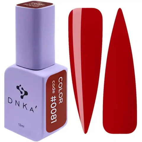 Color Gel Polish "DNKa" , 12ml , #0081
