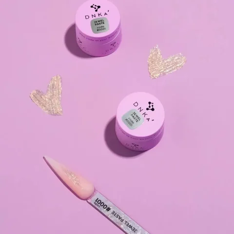 DNKA  Gel Paste, 5 ml #0001. Rosa