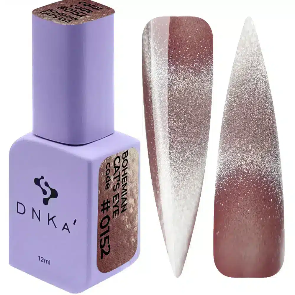 Color Gel Polish "DNKa" , 12ml , #0019 Bohemian Cat Eye