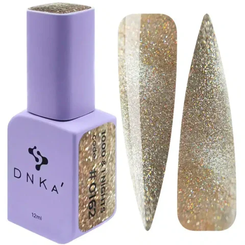 Color Gel Polish "DNKa" , 12ml , #0162 Cat Eye