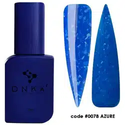 Rubber Base French "DNKa" (cover) , 12ml , #0078/Azure