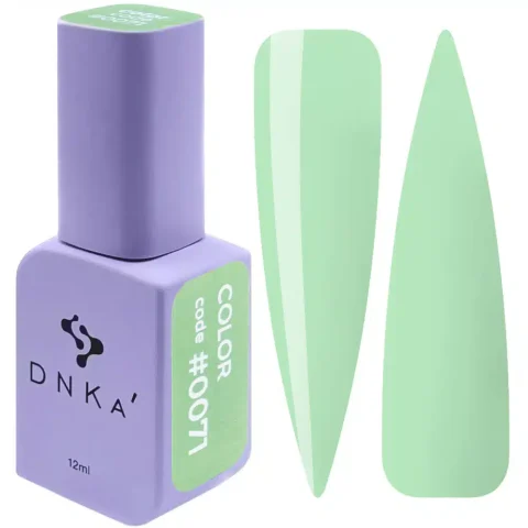 Color Gel Polish "DNKa" , 12ml , #0071