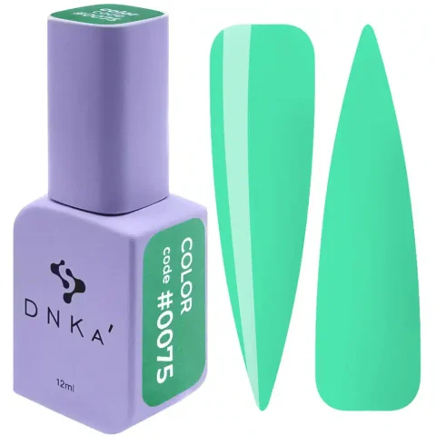 Color Gel Polish "DNKa" , 12ml , #0075