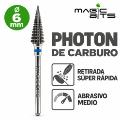Fresa Carburo Magic Bits Cono Photon Medio.