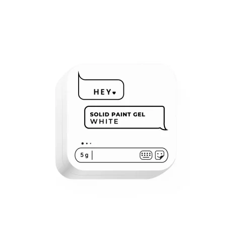 HEYLOVE Solid paint gel White
