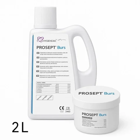PROSEPT® BURS  Pack 2L + Contenedor para fresas
