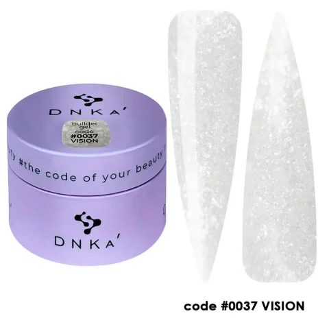 Builder Gel "DNKa" , 30ml #0037 VISION