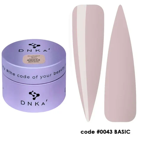 Builder Gel "DNKa" , 30ml #0043 BASIC
