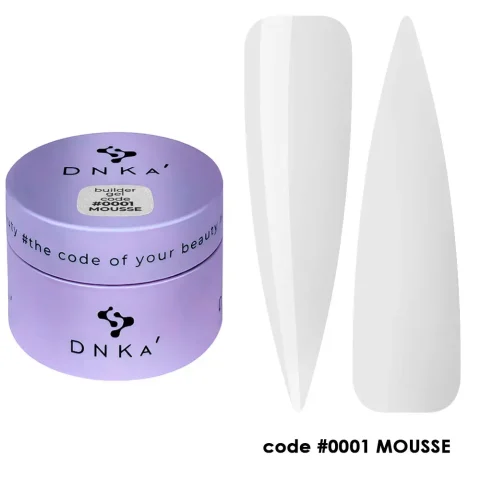 Builder Gel Mousse "DNKa", 30ml  #0001