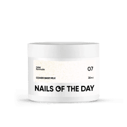 Nailsoftheday Cover base NEW Formula milk 07 (30ml)