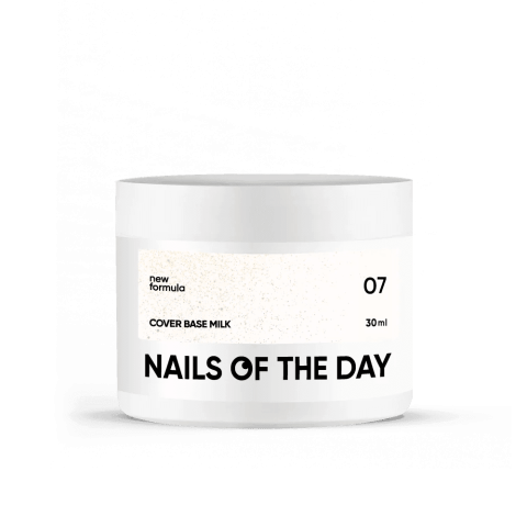Nailsoftheday Cover base NEW Formula milk 07 (30ml)