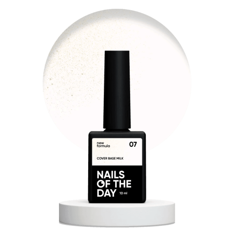 Nailsoftheday Cover base NEW Formula milk 07
