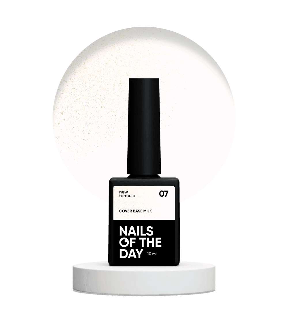 Nailsoftheday Cover base NEW Formula milk 07