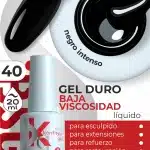 Gel duro BSG Konfithur baja viscosidad en frasco #40, 20 ml