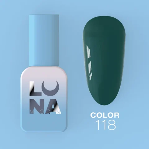 Color Nº118 gel polish, Luna Moon, 8 ml